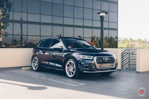 Audi SQ5 3.0 TFSI by Pacific German on Vossen Wheels (LC-108T) 2018 года 